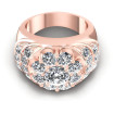 3.15CT Round Cut Diamonds Fashion Ring , picture number 1