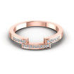 0.15CT Round Cut Diamonds Wedding Bands , picture number 1