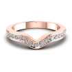 0.35CT Round Cut Diamonds Wedding Bands , picture number 1