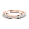 0.20CT Round Cut Diamonds Wedding Bands , picture number 1