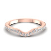 0.25CT Round Cut Diamonds Wedding Band , picture number 1