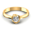 0.25CT Round Cut Diamonds Solitaire Ring , picture number 1