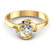 1.25CT Round Cut Diamonds Solitaire Ring , picture number 1