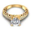 1.40CT Round Cut Diamonds Engagement Rings , picture number 1