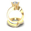 2.05CT Round Cut Diamonds Bridal Set , picture number 1