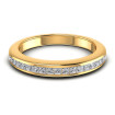 0.45CT Princess Cut Diamonds Wedding Band , picture number 1
