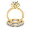 1.00CT Round Cut Diamonds Bridal Set , picture number 1