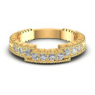 0.35CT Round Cut Diamonds Wedding Band , picture number 1