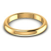 14KT Yellow Gold 3.10MM Width & 1.95MM Thick Plain Wedding Band , picture number 1