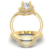 0.80CT Round Cut Diamonds Bridal Set , picture number 1