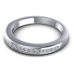 0.45CT Princess Cut Diamonds Wedding Band , picture number 2