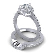 1.10CT Round And Heart Cut Diamonds Bridal Set , picture number 2