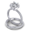 1.00CT Round Cut Diamonds Bridal Set , picture number 2