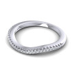 0.15CT Round Cut Diamonds Wedding Band , picture number 2