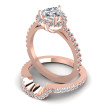 1.10CT Round And Heart Cut Diamonds Bridal Set , picture number 2