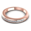 0.45CT Princess Cut Diamonds Wedding Band , picture number 2
