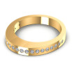0.25CT Round Cut Diamonds Wedding Band , picture number 2