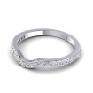 0.25CT Round Cut Diamonds Wedding Band , picture number 2