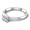 0.25CT Round Cut Diamonds Solitaire Ring , picture number 2