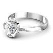 0.35CT Round Cut Diamonds Solitaire Ring , picture number 2