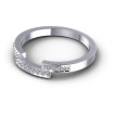 0.15CT Round Cut Diamonds Wedding Bands , picture number 2