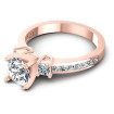 1.20CT Round And Princess Cut Diamonds Engagement Rings , picture number 2