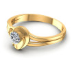 0.25CT Round Cut Diamonds Solitaire Ring , picture number 2