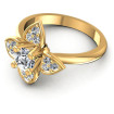 0.75CT Round Cut Diamonds Engagement Rings , picture number 2