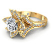 1.77CT Round Cut Diamonds Engagement Rings , picture number 2