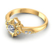 0.40CT Round Cut Diamonds Fashion Ring , picture number 2