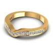 0.35CT Round Cut Diamonds Wedding Bands , picture number 2