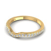 0.25CT Round Cut Diamonds Wedding Band , picture number 2