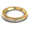 0.45CT Princess Cut Diamonds Wedding Band , picture number 2