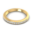 0.25CT Round Cut Diamonds Wedding Band , picture number 2