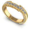 0.35CT Round Cut Diamonds Wedding Band , picture number 0
