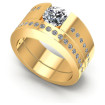 0.80CT Round Cut Diamonds Bridal Set , picture number 0