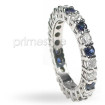 1.80CT Round Cut Diamonds Eternity Band , picture number 1