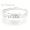 0.75CT Princess Cut Diamonds Wedding Band , picture number 2
