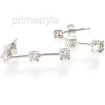 0.60CT Round Cut Diamonds Earring , picture number 2
