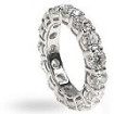 4.50CT Round Cut Diamonds Eternity Ring , picture number 1