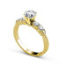 1.00CT Round Cut Diamonds Engagement Ring