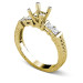0.60CT Princess Cut Diamonds Engagement Ring