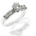 1.40CT Round Cut Diamonds Engagement Ring