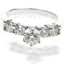 0.95CT Round Cut Diamonds Engagement Ring