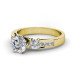 1.15CT Round Diamonds Engagement Ring