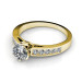 1.00CT Round Cut Diamonds Engagement Ring