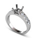 0.80CT Round Cut Diamonds Engagement Ring