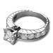 1.20CT Round Cut Diamonds Engagement Ring