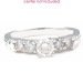 0.60CT Round Cut Diamonds Engagement Ring