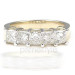 2.00CT Princess Cut Diamond Wedding Band